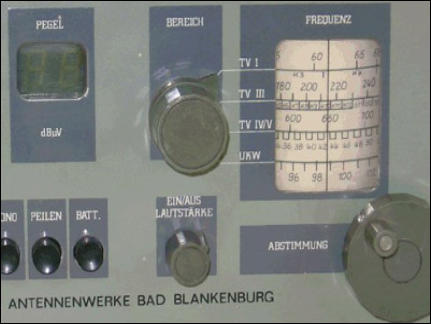 HF Signalpegelmessgerät SPM 84